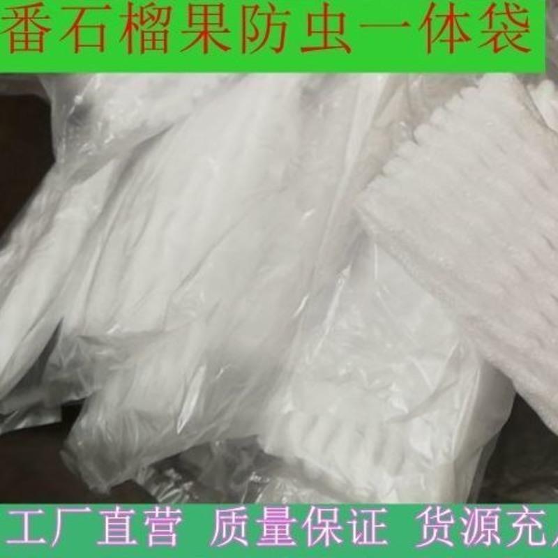 番石榴网套袋芭乐网套袋水果保护泡沫套袋防虫防果蝇套袋批发 白色厚款(家庭装) 50套
