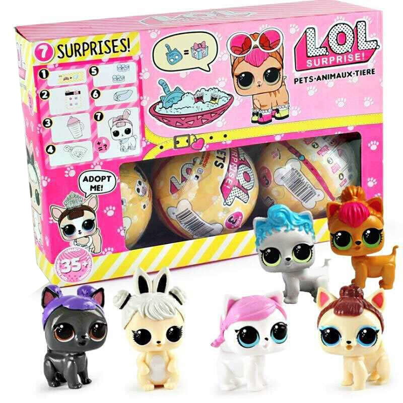 小伶玩具奇趣蛋lol娃娃奇趣蛋拆拆球宠物版扭扭蛋第三代二代小伶玩具