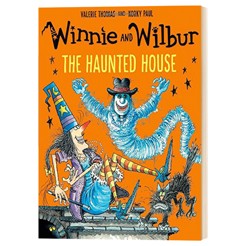 [醉染正版]女巫温妮系列 WINNIE & WILBUR: THE HAUNTED HOUSE 英文原版儿童绘本 少儿英高清大图