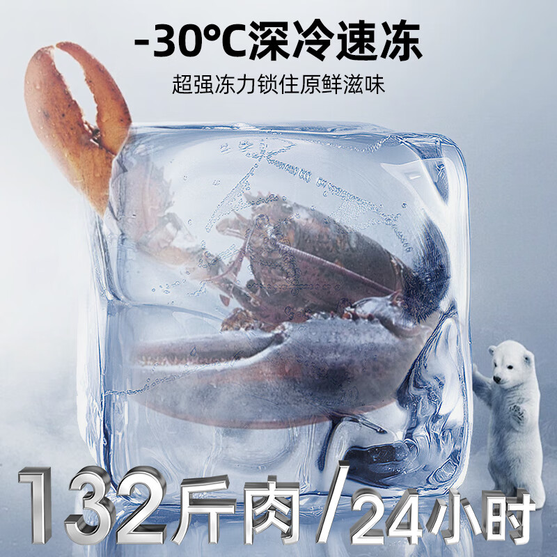 星星(Xingx) 718升 冰柜冷柜 商用卧式大容量 冷藏冷冻转换单温冰柜 一级能耗(白色)BD/BC-728GE高清大图