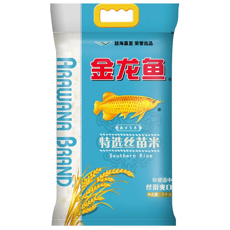 金龙鱼特选丝苗米5kg南方大米