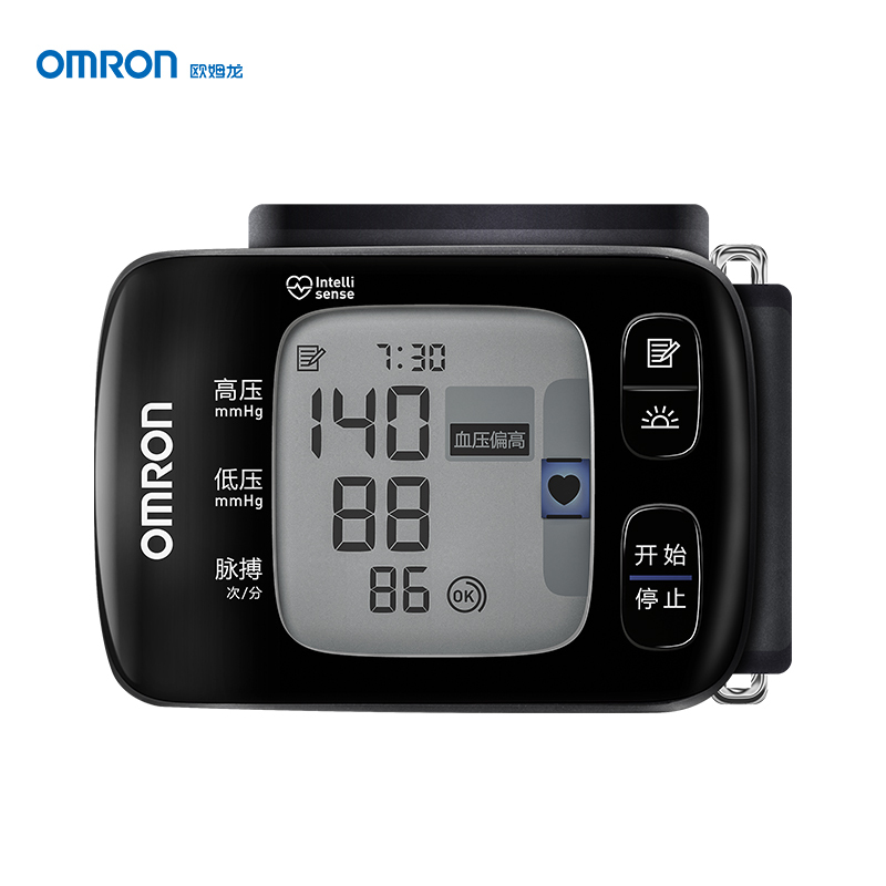 欧姆龙(OMRON)电子血压计 T50 手腕式 家用 测压仪 血压表 医用 检测器 全自动 成人 佩戴 袖带式