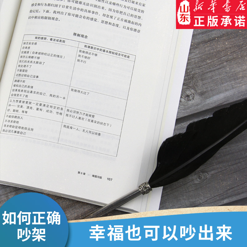 [正版]如何正确吵架 婚姻恋爱非暴力沟通的艺术高情商沟通术掌控两性关系励志心理书籍 15种争吵类型6大沟通技巧 书店书高清大图