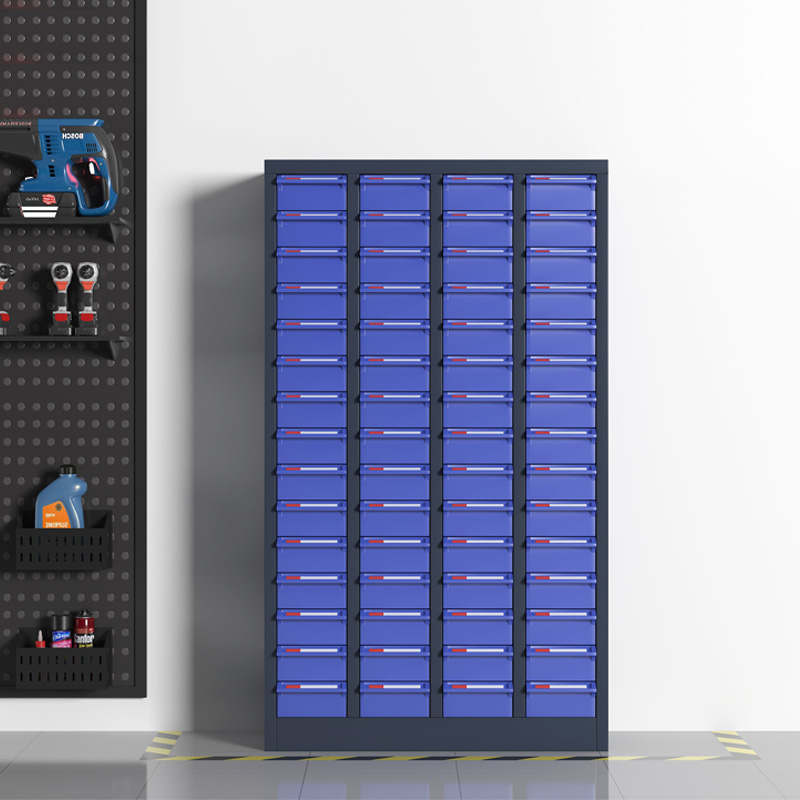 臻远 ZYLJG-W56 零件柜 60抽蓝色无门大号 722*300*1262高清大图