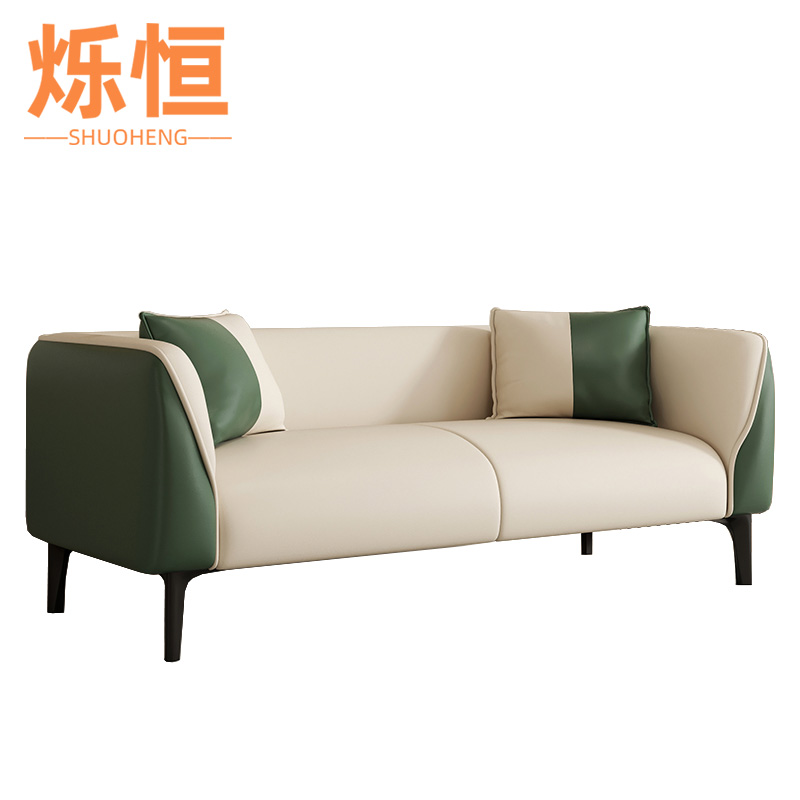 烁恒 办公沙发 大双人140CM 张高清大图