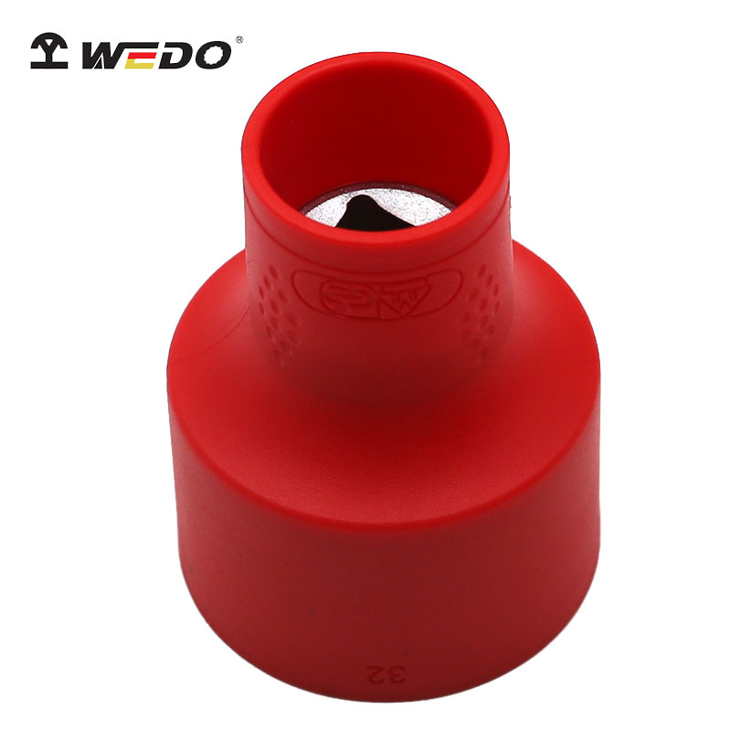 维度(WEDO)IN535 3/8寸绝缘注塑六角套筒 3/8寸(10mm)套筒头 VDE 绝缘耐压1000V高清大图