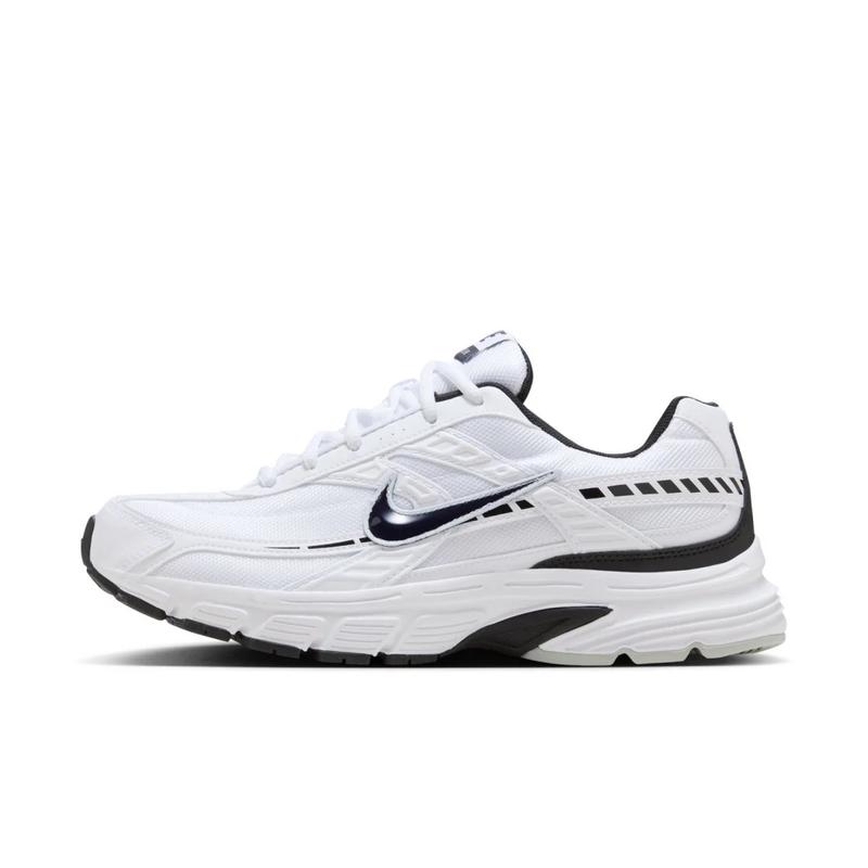 耐克(NIKE)男款休闲鞋透气支撑舒适缓震运动跑步鞋白黑撞色2025夏