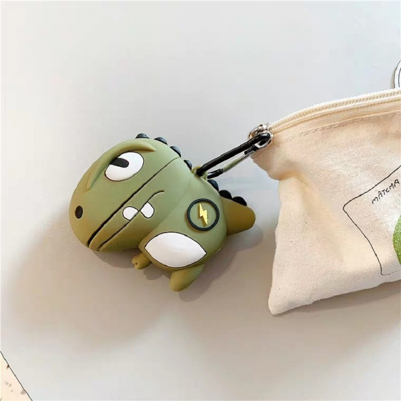 intermail AirPods P1/2保护套卡通可爱萌系耳机套闪电恐龙