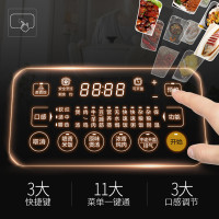美的 电压力锅 MY-HS5059P 5L IH电磁加热 一锅双胆 大火力 尊贵版太空银 电压力锅压饭饭煲