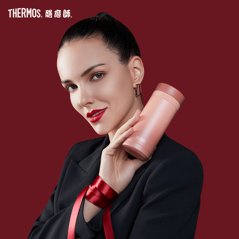 膳魔师,膳魔師(THERMOS)保温杯 TCNC-200 200ml 朱一龙同款口红杯系列 新品 不锈钢便携小巧保温杯