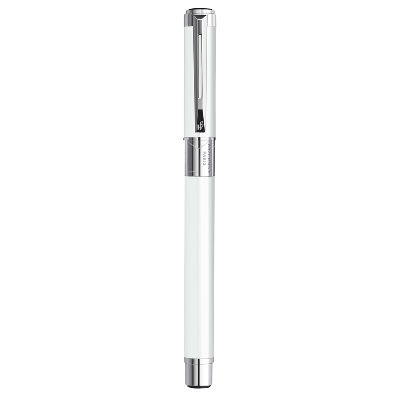 威迪文(WATERMAN)远景系列 蓝色白夹签字笔/宝珠笔
