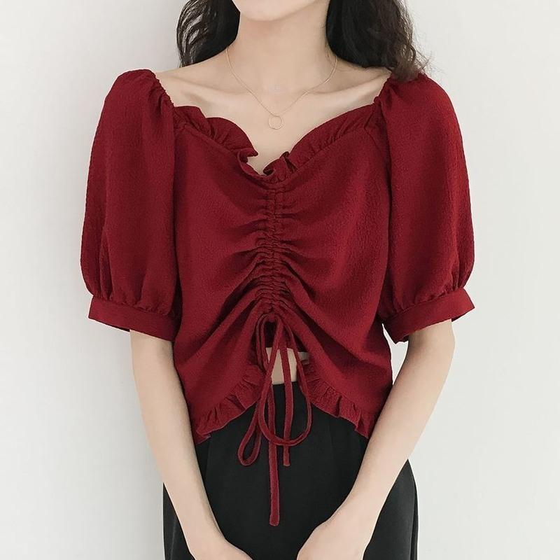 单/大码女装胖妹妹套装2021夏韩版宽松显瘦上衣+遮肉阔腿裤两件套 黑色阔腿裤 S 80-95斤