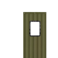 苏宁宜品推荐棉门帘90*200cm军绿色