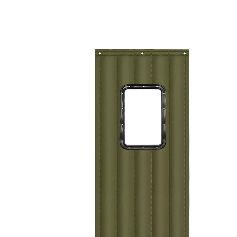 苏宁宜品推荐棉门帘90*200cm军绿色