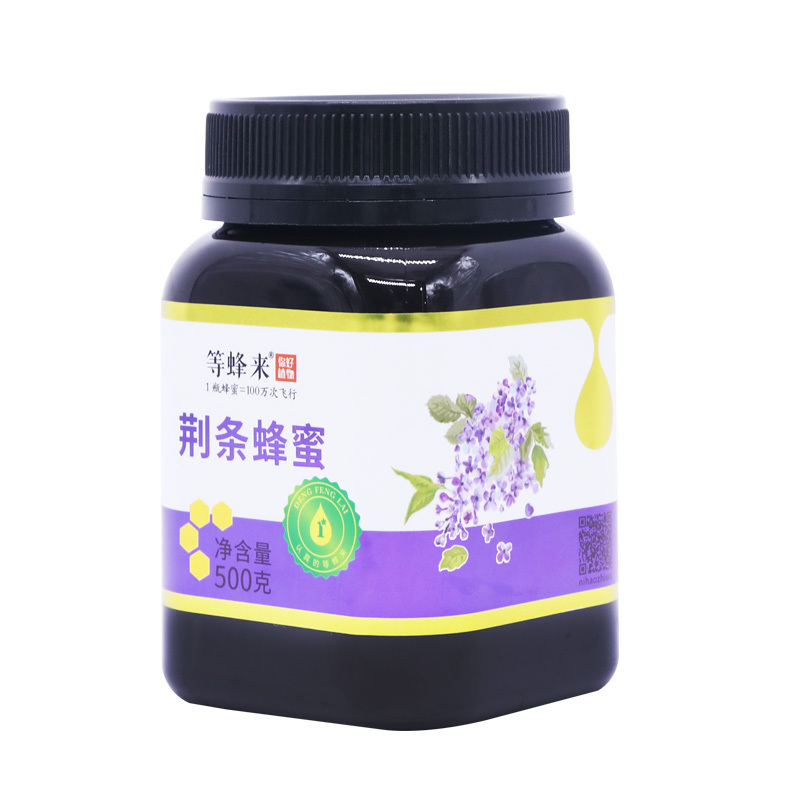 等蜂来天然成熟荆条蜂蜜500g 家庭装