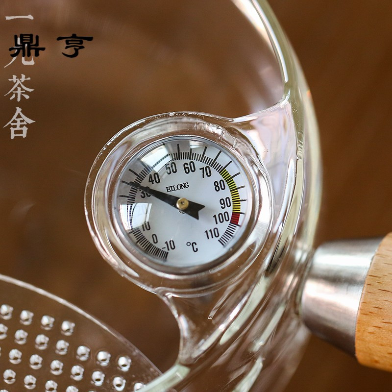 鼎亨茶壶 耐热玻璃煮茶器 煮茶壶 陶瓷泡茶器过滤侧把壶 功夫茶具