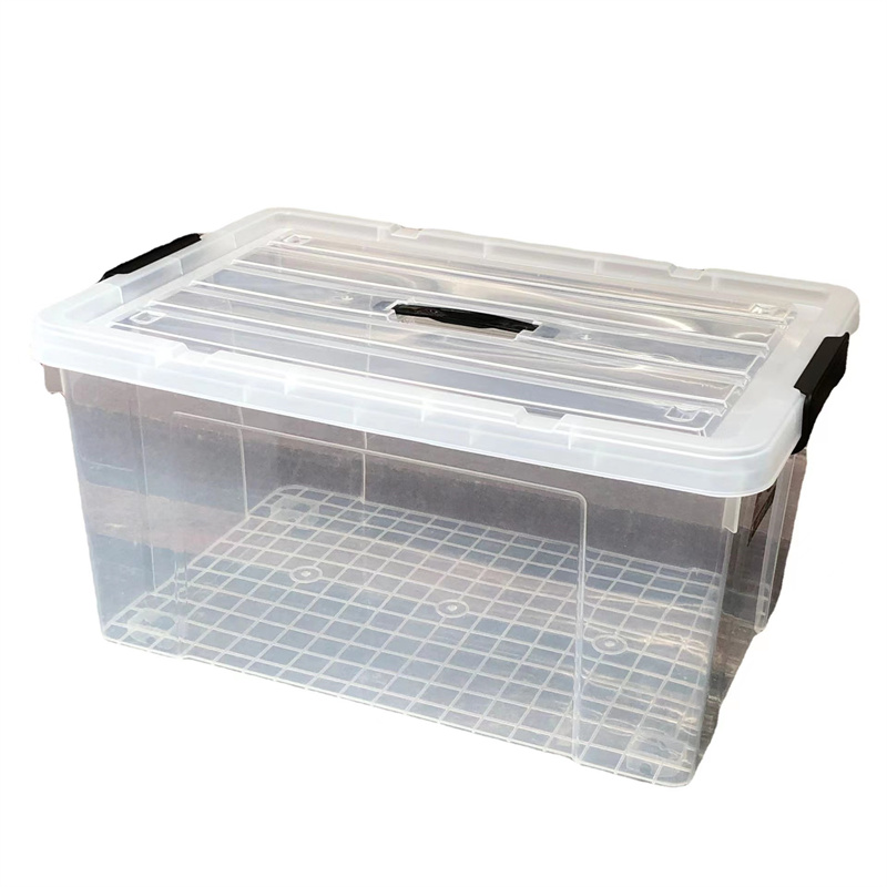 久丰100 70L 塑料带盖收纳箱 [单位:个]高清大图