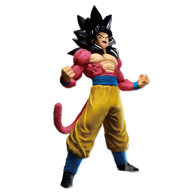 万代七龙珠手办景品眼镜厂bos赛亚人之血超四孙悟空sp龙珠gt超四孙