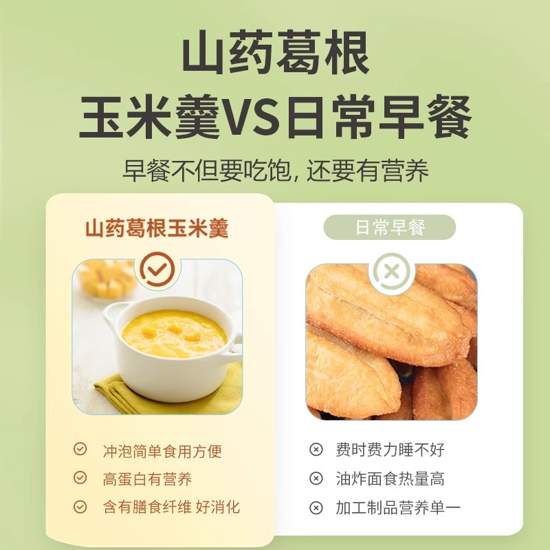 固本堂159代餐粉350克*3+山药葛根玉米羹600g