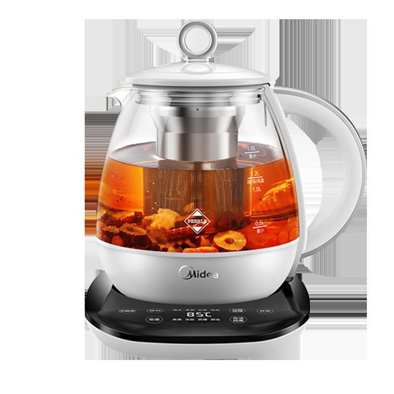 美的mideage1518a电水壶养生壶电器视频