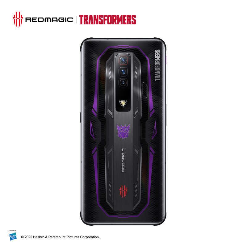 努比亚 nubia 红魔7 16GB+512GB变形金刚 霸天虎限量典藏版 165Hz屏幕刷新率 全新骁龙8平台 5G电竞游戏手机
