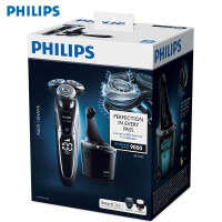 飞利浦（PHILIPS）电动剃须刀S9711 全身水洗干湿两用 荷兰原装进口刀头刮胡刀