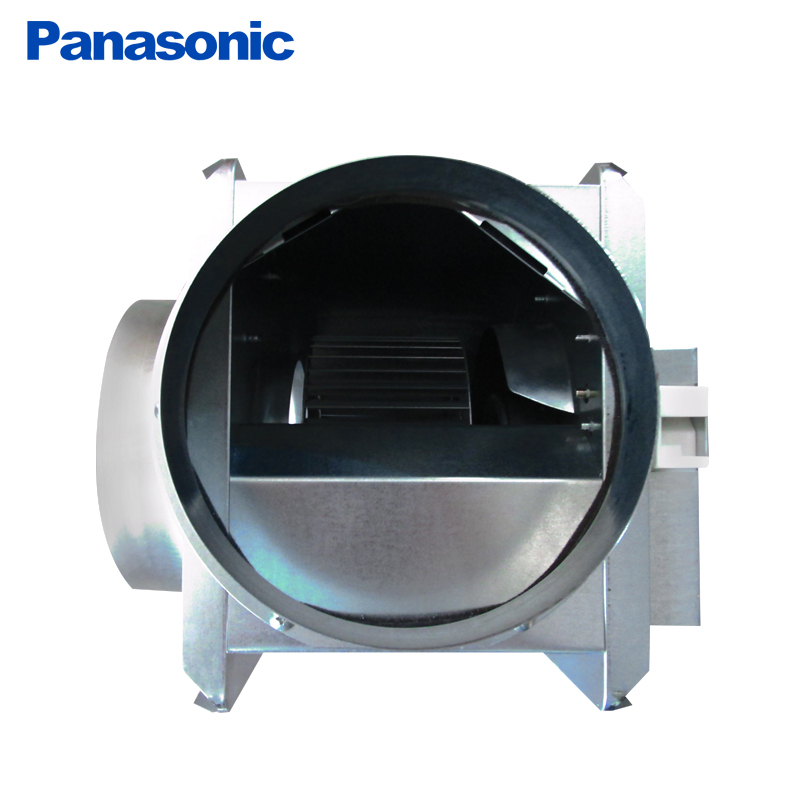 松下(Panasonic)送风机单向流排风机管道低噪音小型风机强弱可选单向流新风抽风机天花管道FV-10CG2C高清大图