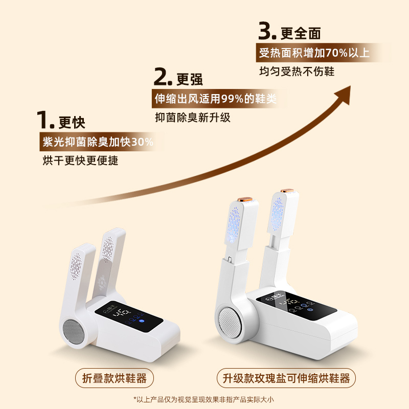 扬子烘鞋器除臭杀菌家用烤鞋烘干器暖鞋子干鞋神器烘干机干湿两用