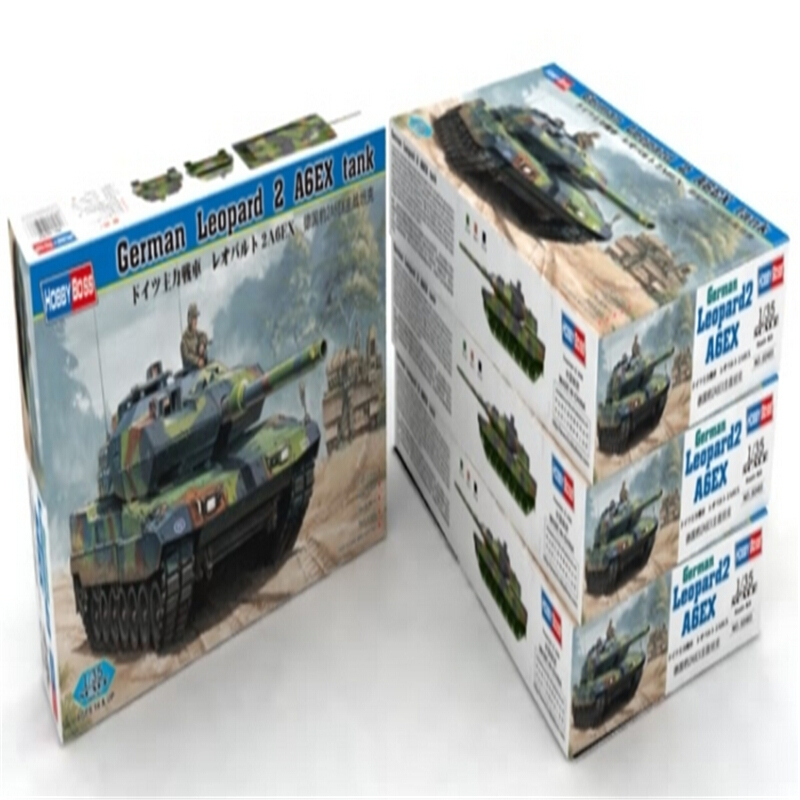 小号手拼装军事电动模型1/35 M1A1 德国豹2A6 公羊主战坦克美国00316 沃尔基 小号手2403