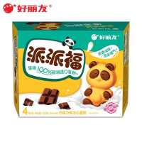 好丽友熊猫派派福巧克力味4块100g