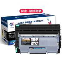 倍方 适用兄弟TN2225粉盒+硒鼓架