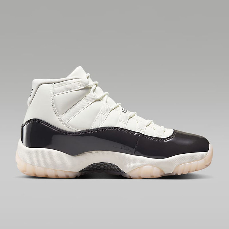 Jordan耐克AJ11黑白复刻女子运动鞋冬季缓震实战篮球鞋AR0715-101
