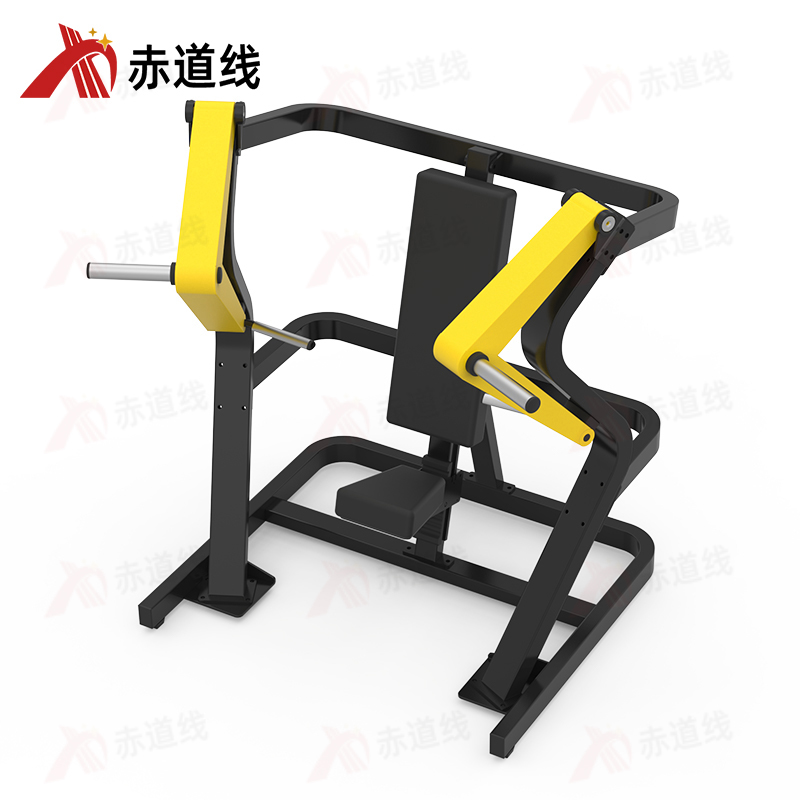 赤道线 坐式推胸训练器胸部训练器综合训练器材平推训练器 不含哑铃片CDX-A523S-BFT1001高清大图