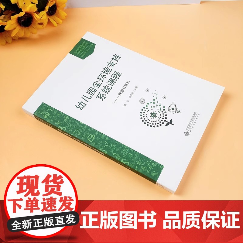 幼儿园全环境支持系统课程 探索与成长 姚艺 幼儿园课程研究与实践方案丛书 幼儿园课程设计 幼儿园教育书籍 北京师范大学出高清大图