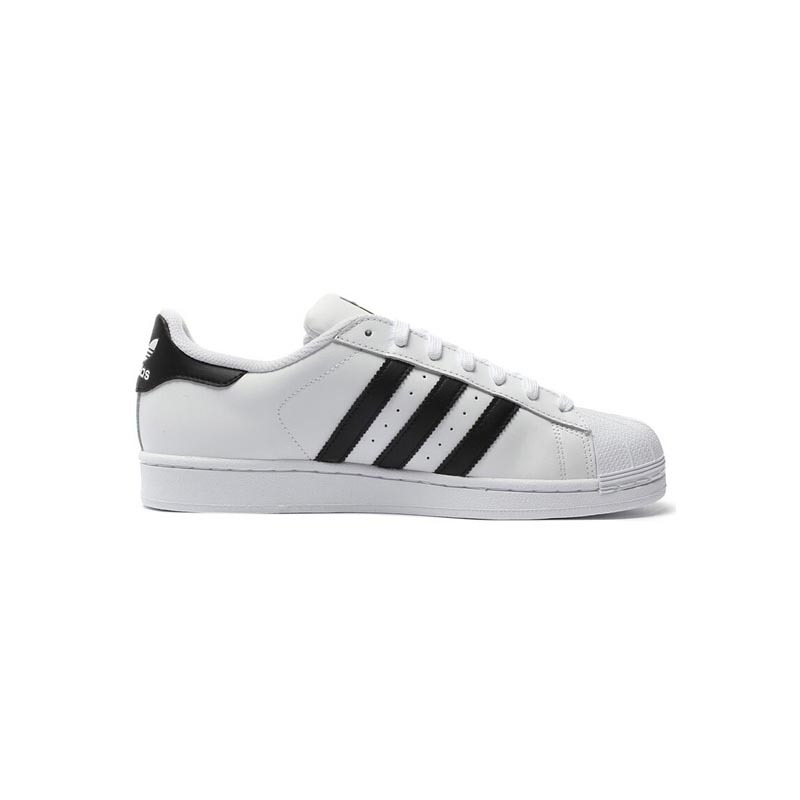 阿迪达斯(adidas) 三叶SUPERSTAR 金标贝壳头男女经典系带板鞋C77124