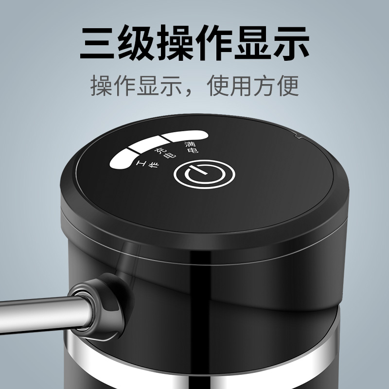 美帮汇桶装水电动抽水器家用出水器净矿泉水抽水器自动上水器吸高清大图