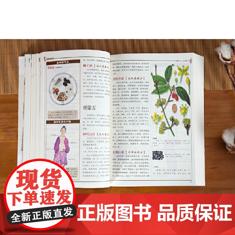 正版书籍]图解千金方(中国医学养生方剂大全,随查随用 图文解读我国临床百科全书)中国古代中医学经典著作吉林科学技术出版社高清大图