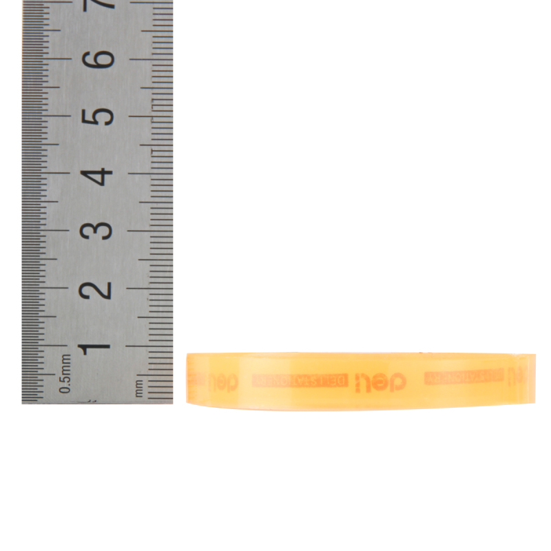 得力30007彩色文具胶带8mm*30y*38um(混)(12卷/筒)30007*6筒