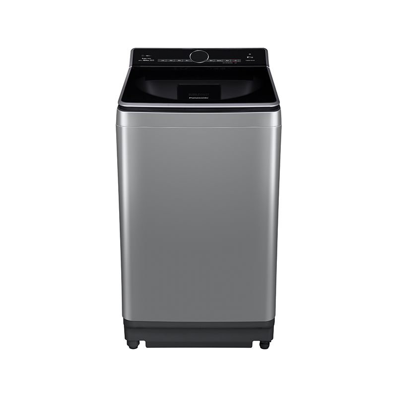 松下(Panasonic) XQB80-U8345 8公斤 变频wifi智控 少弯腰 爱捷净波轮洗衣机(银色)