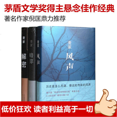 麦家作品套装全3册暗算麦家 风声麦家 麦家解密 麦家著 摘要书评在线阅读 苏宁易购图书