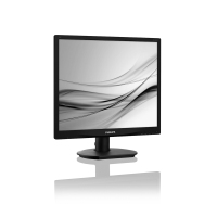 飞利浦(PHILIPS)19英寸 内置音箱液晶显示器 IPS面板方屏5:4办公监控设计19S4QAB 黑色