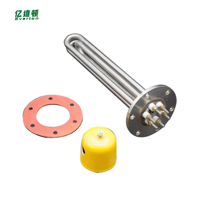 亿维顿 不锈钢加热管 220V3KW 法兰盘直径115mm/个图片