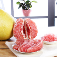 福建琯溪蜜柚1红1白 红白配共2个 单果750-1200g 亲多多柑橘