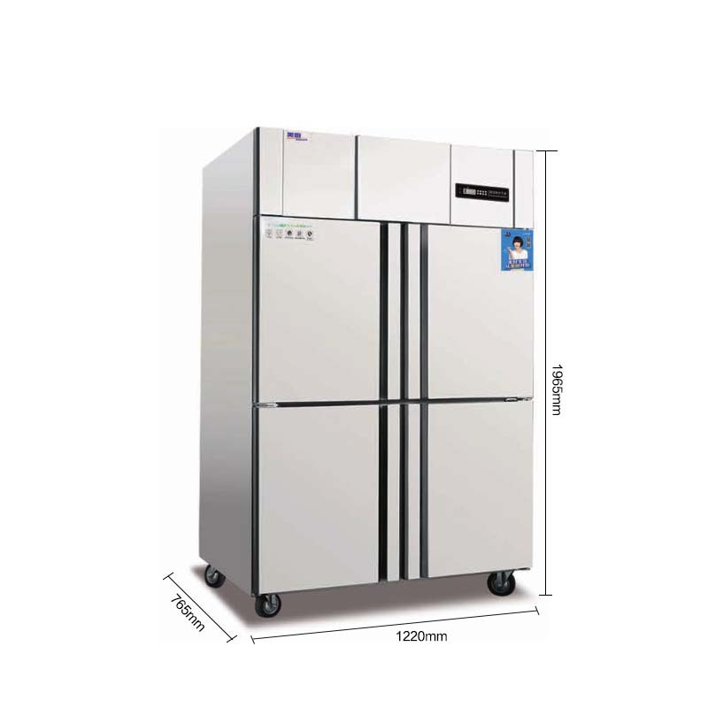 美厨maxcook直冷欧款四门冷藏柜r412207651965980l