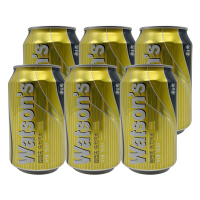 屈臣氏(Watsons) 苏打汽水 碳酸饮料 汤力水330ml*6罐