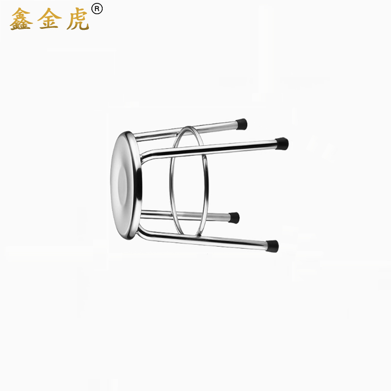 鑫金虎不锈钢圆凳高脚凳酒吧凳子BX9 250*350mm高清大图