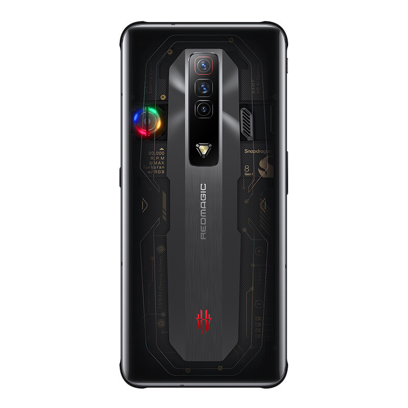 努比亚 nubia 红魔7 12GB+256GB暗夜骑士 165Hz屏幕刷新率 全新骁龙8平台 120W快充 5G电竞游戏手机