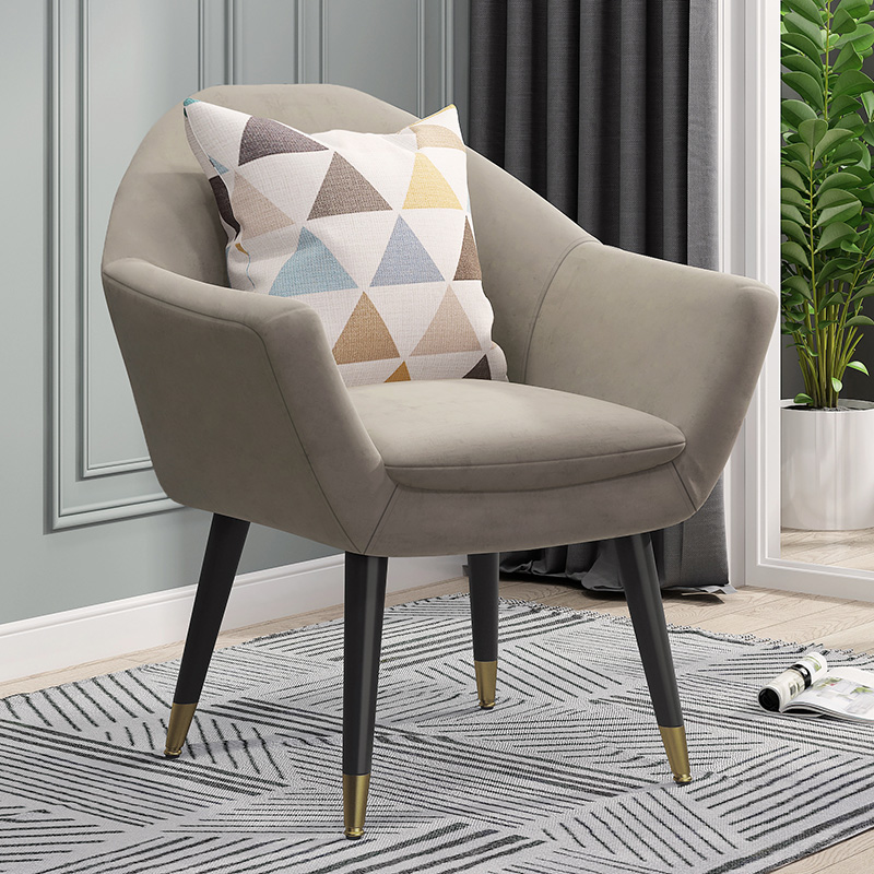 北欧单人沙发椅阳台休闲椅卧室小沙发小户型家用现代简约懒人沙发