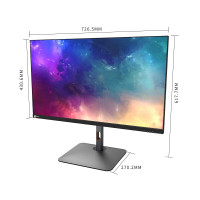 联想(Lenovo)来酷M3221PL 32英寸4K超清IPS支持HDR广色域 400亮度Type-C65W 内置音箱低蓝光旋转升降显示器