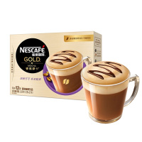雀巢(Nestle)咖啡 金牌馆藏 睿雅摩卡咖啡 速溶 冲调饮品 21gX12条 倪妮同款